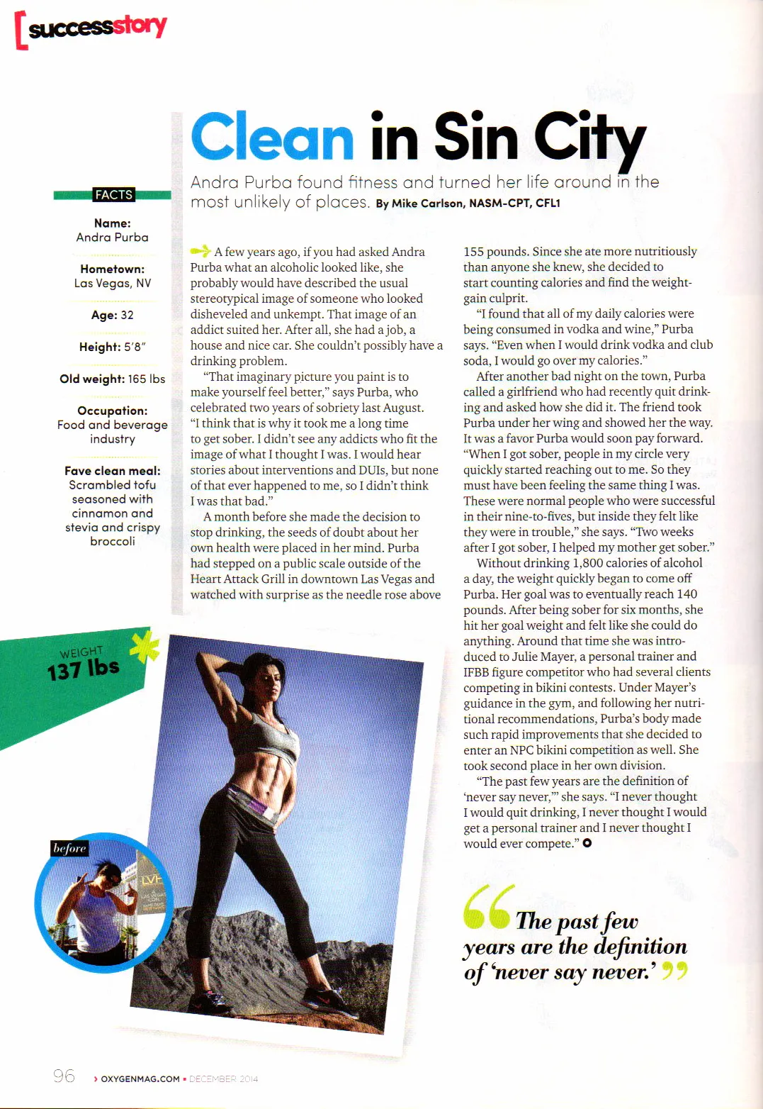 Andra, founder of Integrity Wellness, personal transformation