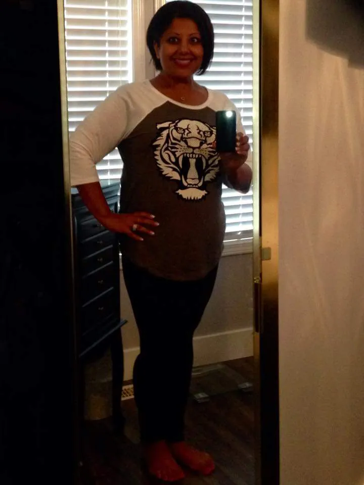 Nancy after losing 77 pounds